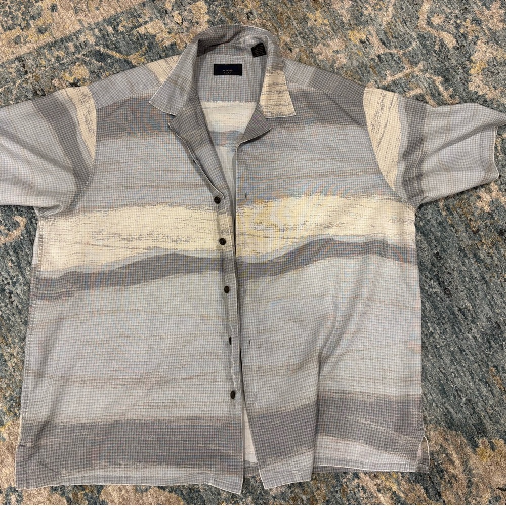 Vintage AXIS LA Short Sleeve Button Down | 90's/2000's, Men's XL
